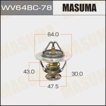 Термостат MASUMA WV64BC78 HONDA Accord