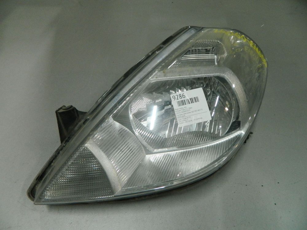Фара NISSAN TIIDA SC11 Перед Лев (Контрактный) 03344167