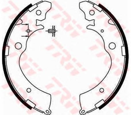 Колодки тормозные TRW GS8559