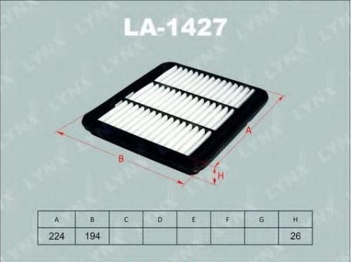 Фильтр воздушный LYNX LA1427