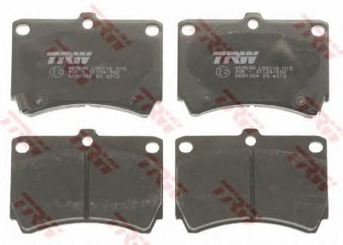 Колодки тормозные MAZDA BCYW 33 23ZA