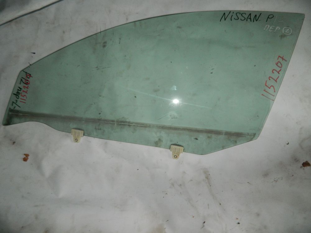 Стекло двери NISSAN PRIMERA P12 Перед. Лев (Контрактный) 1152207