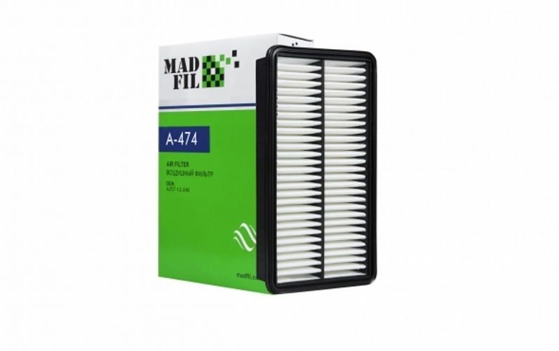 Фильтр воздушный MADFIL A474 MAZDA Mazda 6 2002- / MAZDA Mazda 8 MPV 2010-