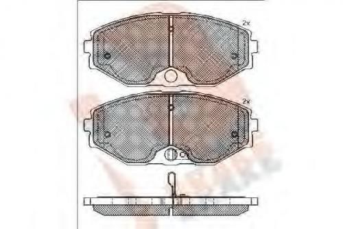 Колодки тормозные NISSAN D1060 3Y690