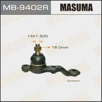 Опора шаровая MASUMA MB9402R TOYOTA Crown