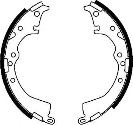 Колодки тормозные TOYOTA 4761030120