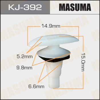 Клипса MASUMA KJ392 TOYOTA