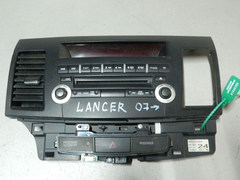 Магнитола MITSUBISHI LANCER X CY4A (Контрактный) 81540399