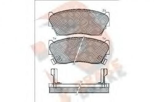 Колодки тормозные NISSAN 4106050Y94