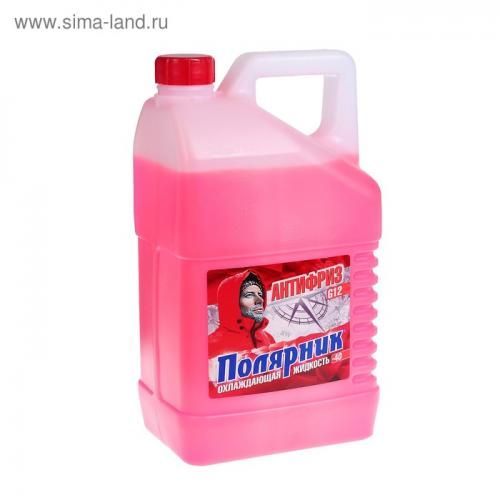Антифриз Полярник (-40) красный (5кг)