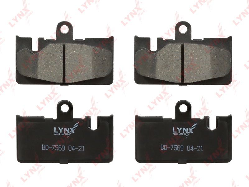 Колодки тормозные LYNXAUTO BD7569 LEXUS LS430 2000-2006