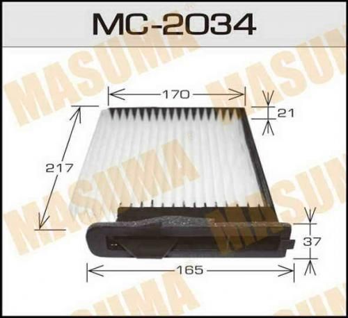 Фильтр салонный MASUMA MC2034 NISSAN