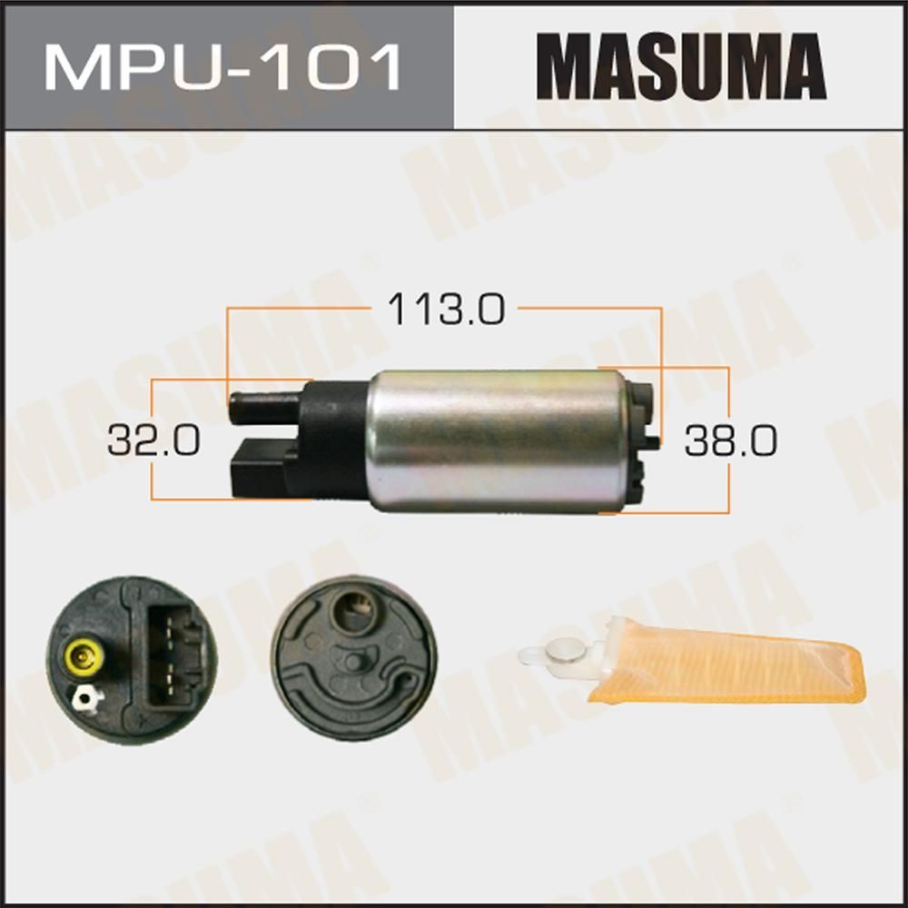 Насос топливный MASUMA MPU101