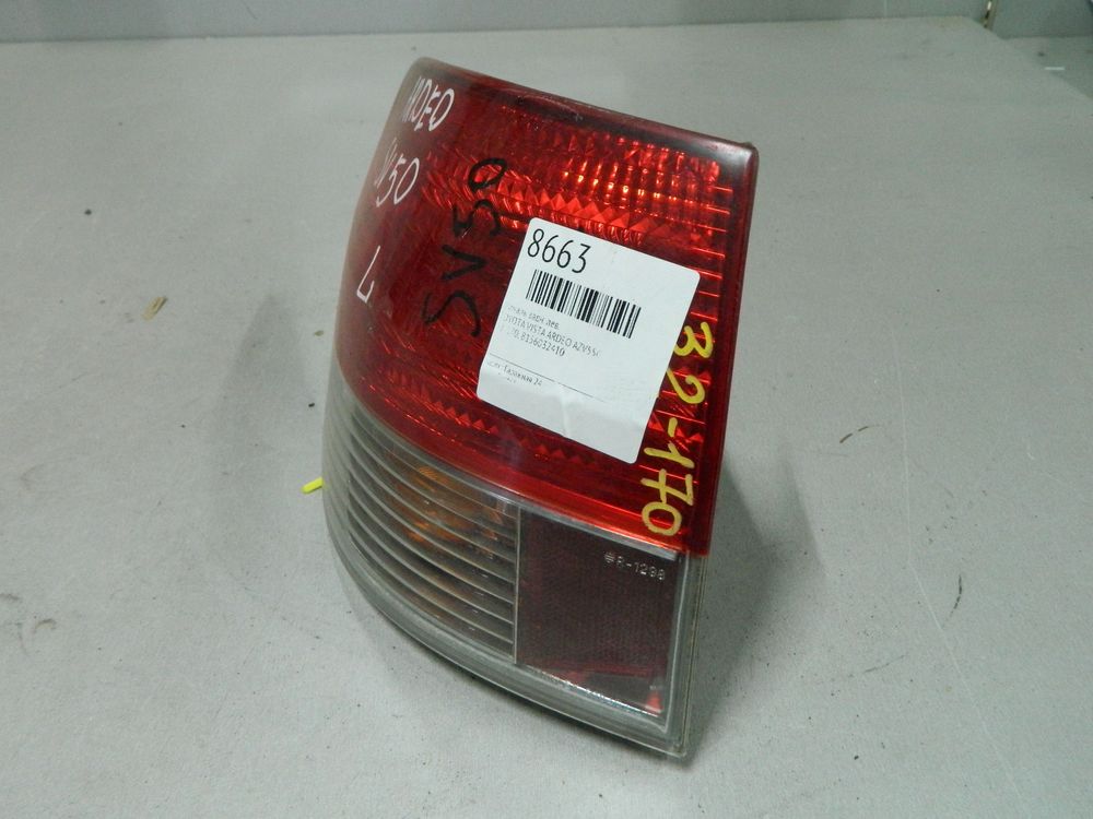 Фонарь TOYOTA VISTA ARDEO AZV55G Зад Лев 32170 (Контрактный) 64492468