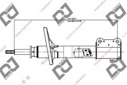 Амортизатор TOKICO B2125