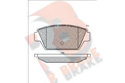 Колодки тормозные MITSUBISHI MB366288