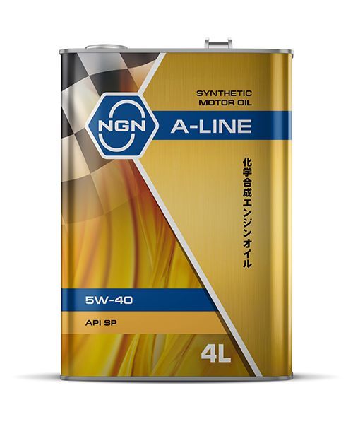 Масло моторное NGN 5W40 A-LAIN SP синт (4л)