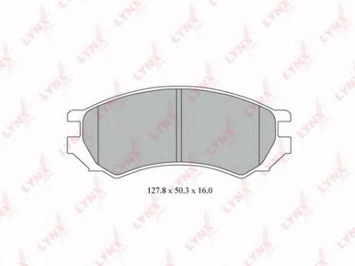 Колодки тормозные ALLIED NIPPON ADB0193 NISSAN PRIMERA P10