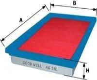 Фильтр воздушный GOODWILL AG510