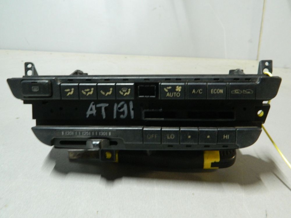 Блок управления климат-контролем TOYOTA CARINA AT191 (Контрактный) 40951618