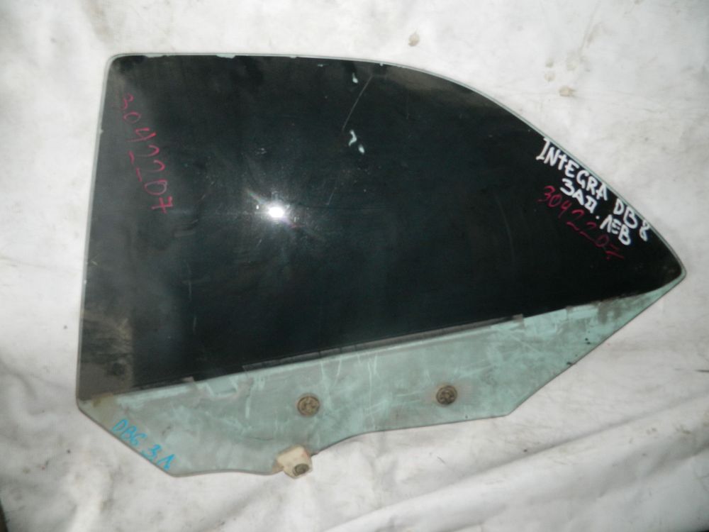 Стекло двери HONDA INTEGRA DB8 Задн. Лев (Контрактный) 3042207