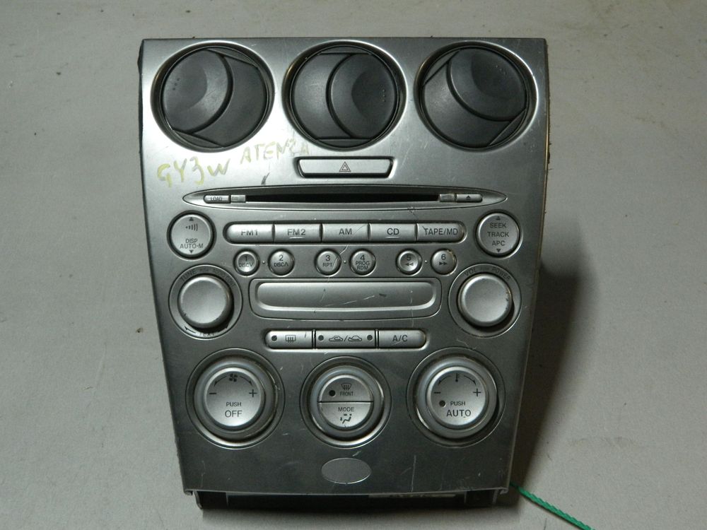 Блок управления климат-контролем MAZDA ATENZA GY3W (Контрактный) 81540378