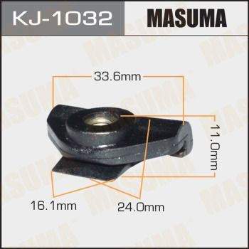 Клипса MASUMA KJ1032 SUBARU