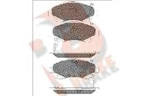 Колодки тормозные TOYOTA 04465 05130
