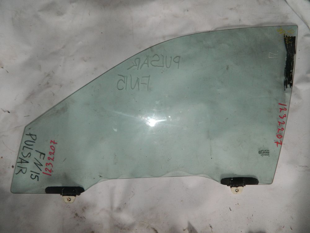 Стекло двери NISSAN PULSAR FN15 Перед. Лев (Контрактный) 1232207
