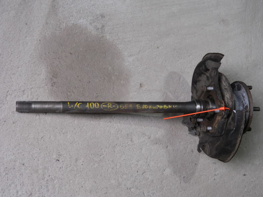 Полуось TOYOTA LAND CRUISER UZJ100 Зад Прав (Контрактный) 65243747