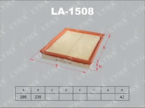 Фильтр воздушный LYNX LA1508