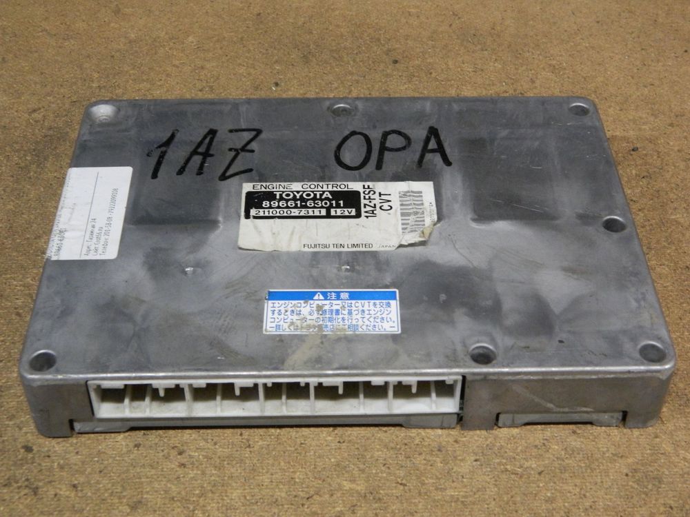 Блок управления ДВС TOYOTA OPA 1AZFSE (Контрактный) 10068