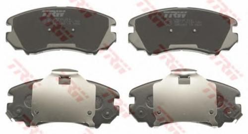 Колодки тормозные KIA 581013CA70