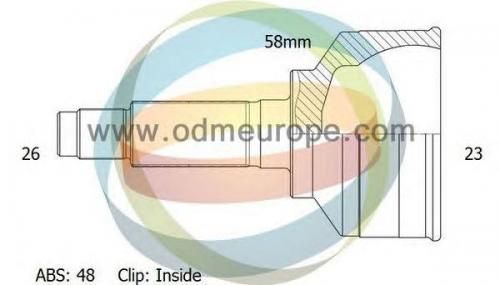 Привод TOYOTA 4341012490