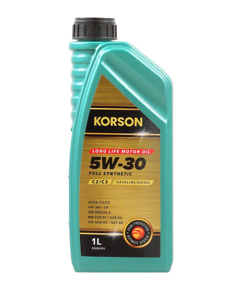 Масло моторное KORSON FULL SYNTHETIC 5W30 С2/С3 синт (1л)