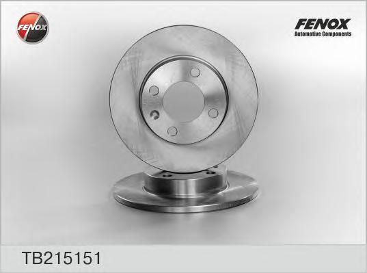 Диск тормозной FENOX TB215151 VOLKSWAGEN GOLF