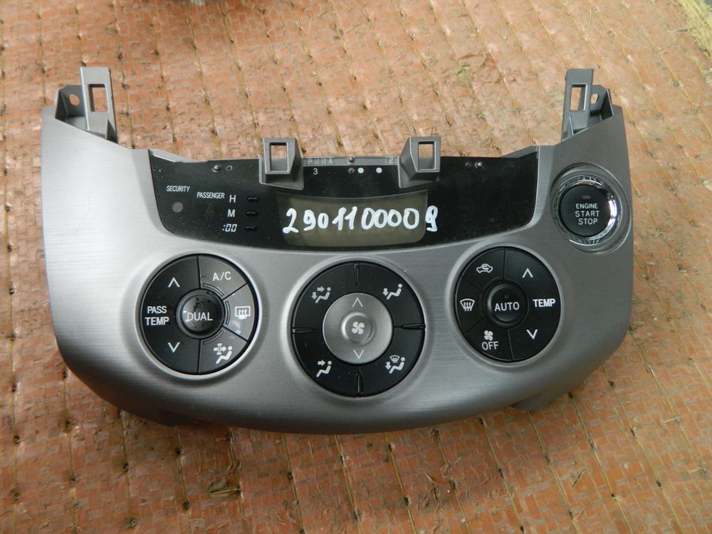 Блок управления климат-контролем TOYOTA RAV4 ACA31 (Контрактный) 2901100009