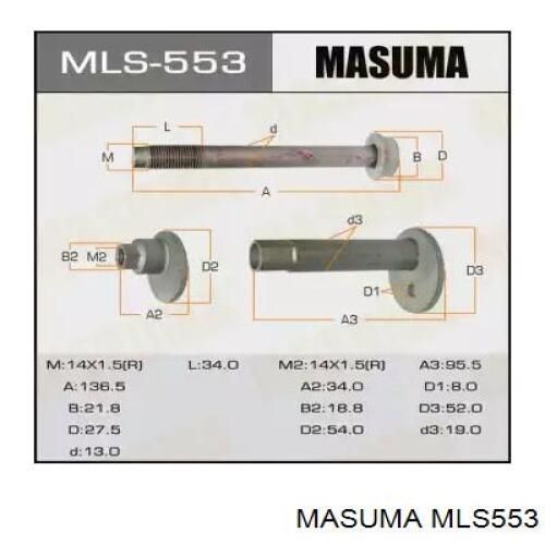 Болт эксцентрик MASUMA MLS553 TOYOTA LAND CRUISER PRADO/4RUNNER 96-02 к-кт