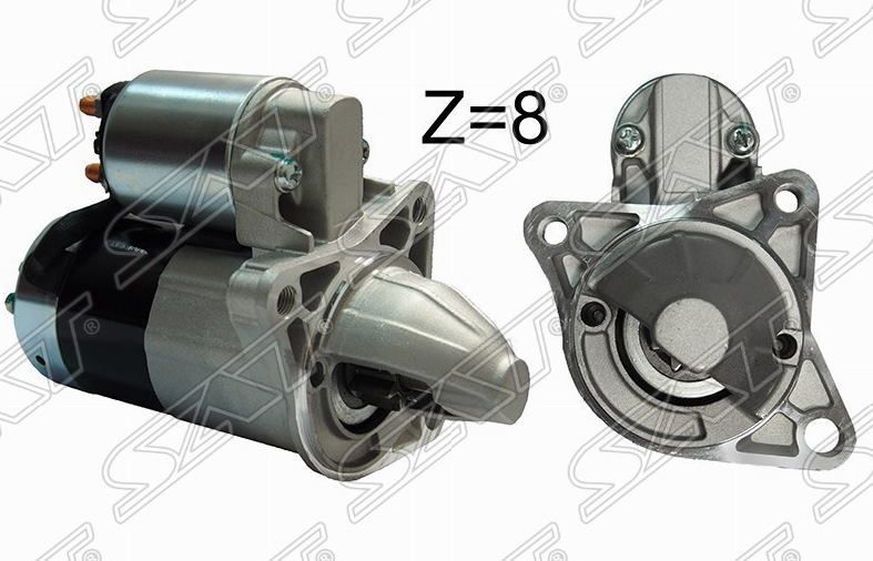 Стартер SAT STBPD418400AN MAZDA 323 / DEMIO 1.3/1.5/1.8 94-02 Z5-DE/B3/B6 12V 1.0kW Z=8
