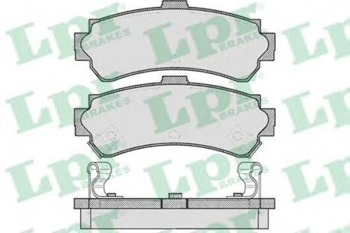 Колодки тормозные LPR 05P624 NISSAN ALMERA N15 1995-2000