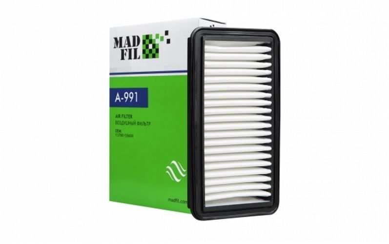 Фильтр воздушный MADFIL A991 FIAT Sedici 2006- / SUZUKI SX-6/SX-8 2006-