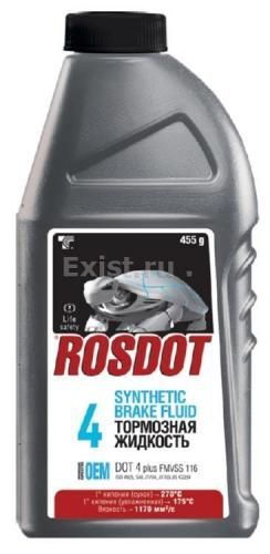 Жидкость тормозная ROSDOT-4 (455гр)