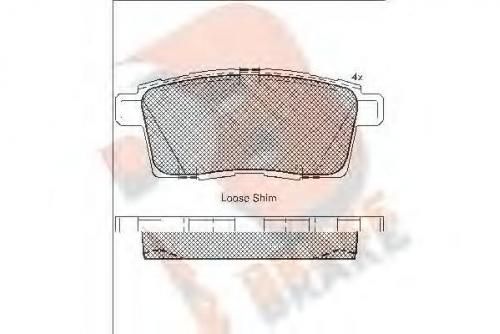 Колодки тормозные MAZDA L2Y6-26-48Z