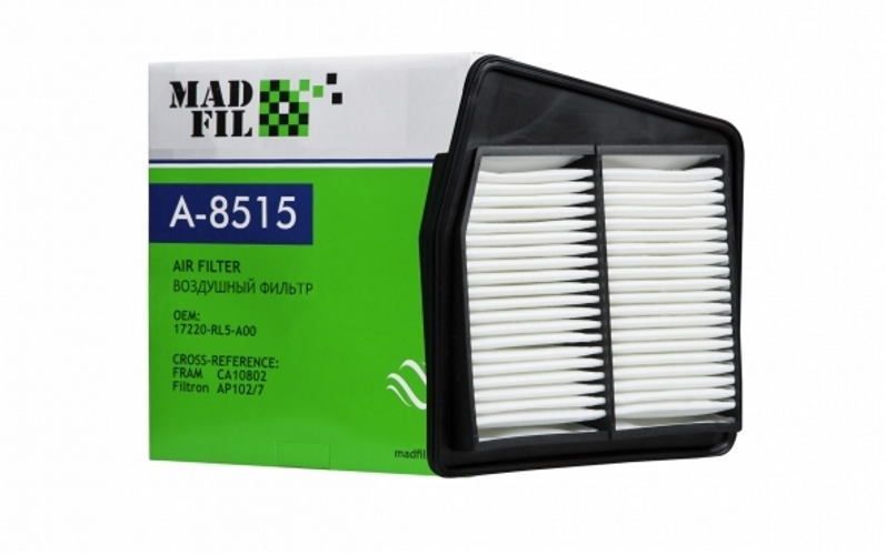 Фильтр воздушный MADFIL A8515 HONDA ACCORD TOURER 2008- / HONDA ACCORD 2008-