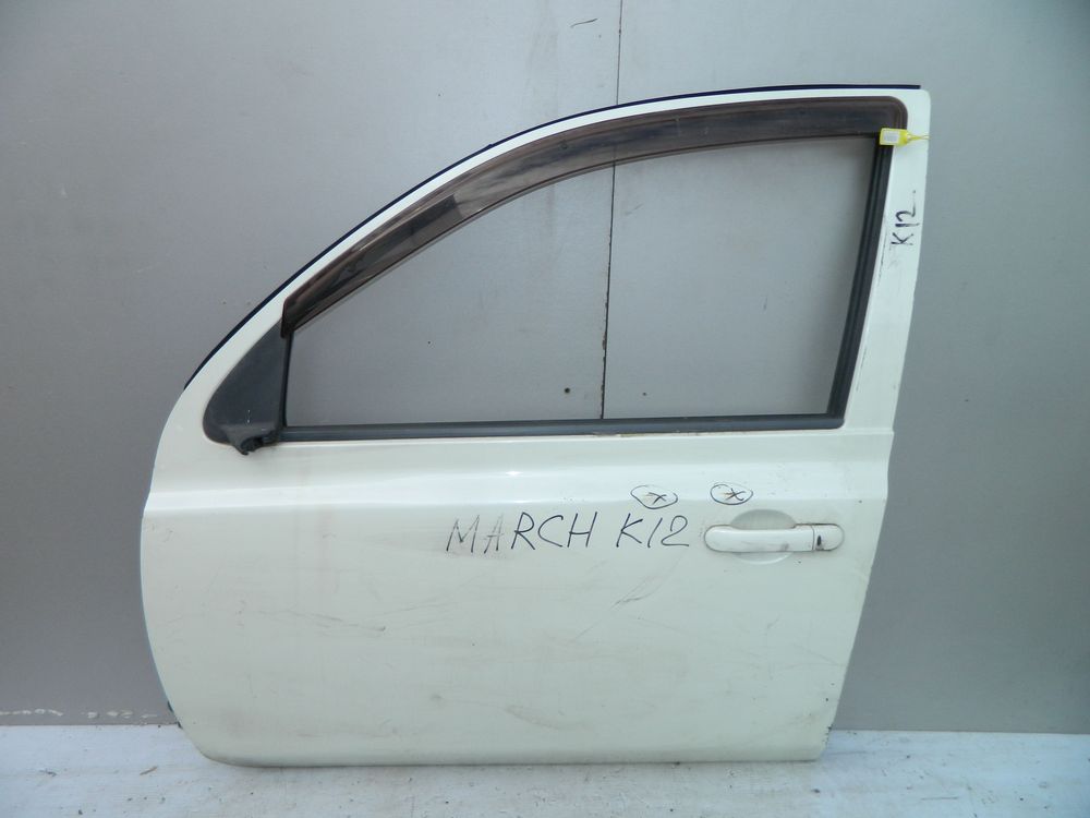 Дверь NISSAN MARCH K12 Перед Лев (Контрактный) 40951924