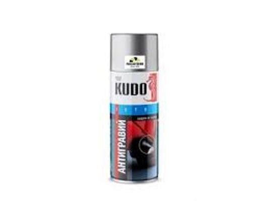 Антигравий KUDO KU5222 черный, аэрозоль (520 мл)