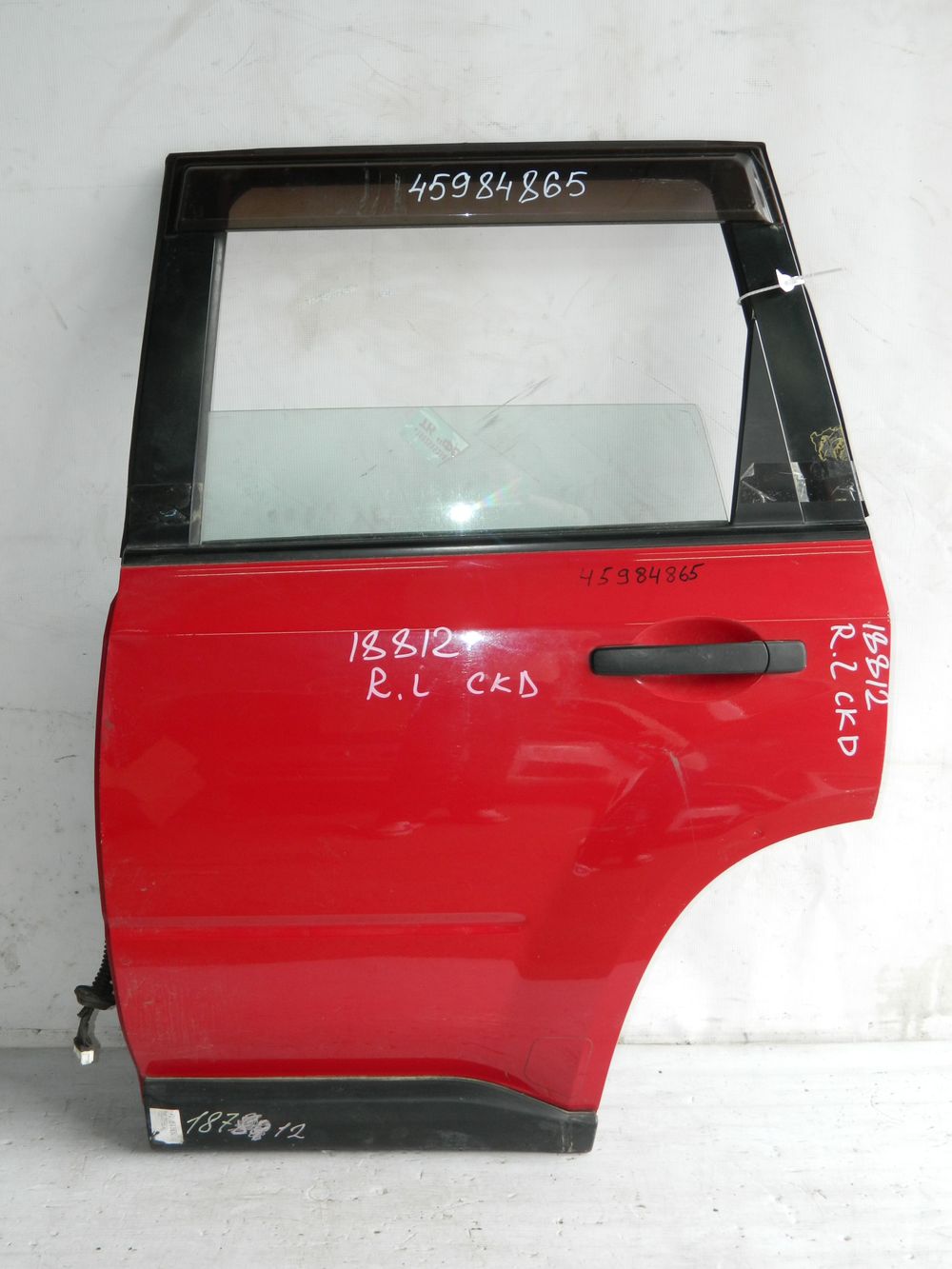 Дверь NISSAN X-TRAIL NT31 Зад Лев (Контрактный) 45984865