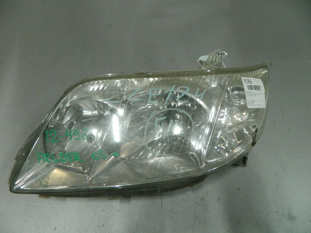Фара TOYOTA COROLLA FIELDER ZZE124 Перед Лев 12498 (Контрактный) 03344635