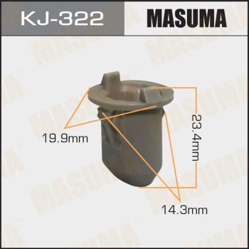 Клипса MASUMA KJ322 TOYOTA