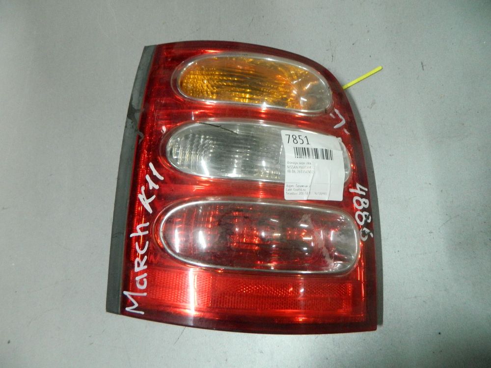 Фонарь NISSAN MARCH K11 Задн Лев 4886 (Контрактный) 64492114